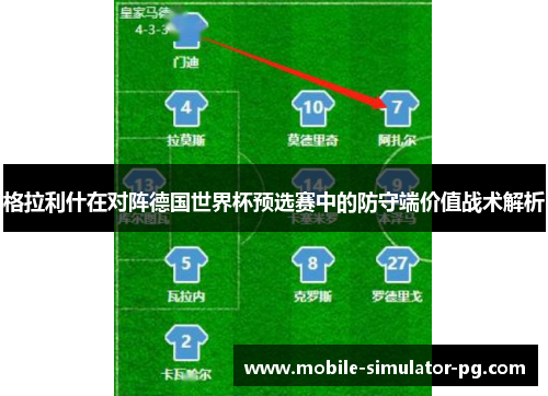 格拉利什在对阵德国世界杯预选赛中的防守端价值战术解析 格拉利什在对阵德国世界杯预选赛中的防守端价值战术解析